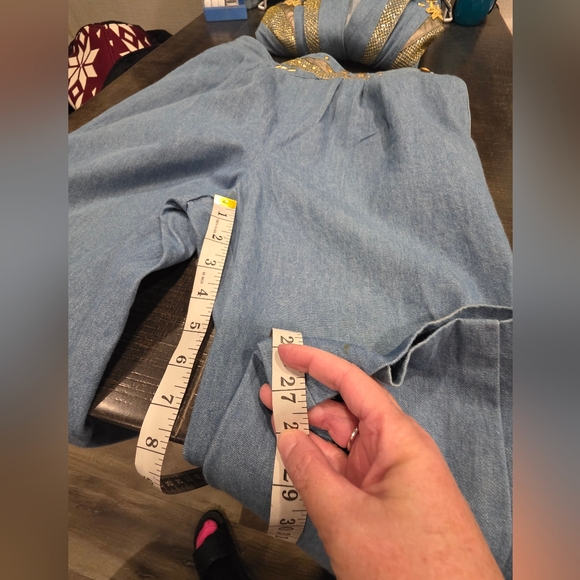 City Girl Sport Light Blue Denim Set w/ Gold Accents - Picture 14 of 14